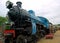 Swedish B Class no 101 steam train engine at Nene Valley Railway