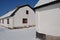 Swedish cottages in snow