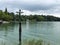 The Swedish Cross or Schwedenkreuz Flower Island Mainau on the Lake Constance or Die Blumeninsel im Bodensee