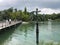 The Swedish Cross or Schwedenkreuz Flower Island Mainau on the Lake Constance or Die Blumeninsel im Bodensee