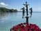 The Swedish Cross or Schwedenkreuz Flower Island Mainau on the Lake Constance or Die Blumeninsel im Bodensee - Constance, Germany