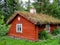 Swedish ecological red cabin