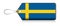 Swedish emoji flag, Label of  Product made in Sweden