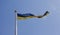 Swedish flag as pennant on flagpole