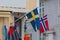 Swedish Norwegian Flags