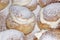 Swedish Semla (Lenten Bun) Close Up