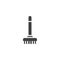 Sweeping broom vector icon