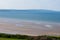 Sweeping seascape at beautiful Llanddona beach, Anglesey