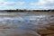 A sweeping view of Elie Sands at low tide