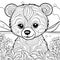 Sweet Baby Bear Coloring Book: Kids\\\' Creative Adventure