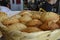 Sweet biscuits at a Mexican bakery