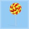 Sweet candy lollypop