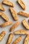 Sweet cantuccini biscuits