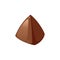 Sweet chocolate candy holiday treat isolated icon