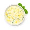 Sweet Corn and Sago Tapioca pudding Coconut Milk