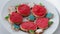Sweet cut-out cookies for Rosh Hashanah Jewish New Year holiday
