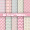 Sweet cute vector seamless patterns (tiling)