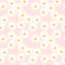 Sweet daisy seamless pattern