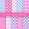 Sweet dream seamless patterns. Vector illustration