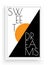 Sweet dreams, vector. Scandinavian minimalist art design. Modern poster design. Wall art, art design, artwork