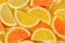 Sweet fruit lemon marmalade background