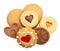 Sweet heart cookies