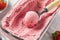 Sweet Homemade Berry Ice Cream