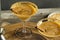 Sweet Homemade Pumpkin Vodka Martini