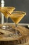 Sweet Homemade Pumpkin Vodka Martini