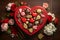 sweet indulgence for Valentine\\\'s. AI Generated