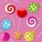 Sweet Lollipop Seamless Pattern