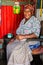 Sweet old African Lady in low-income Soweto home