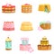 Sweet Party Layered Cakes Assortment