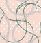 Sweet and pastel  seamless pattern in vector summer rope and chain prints on  polka dots design for fashion,fabric,web,wallpaper