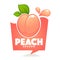 Sweet peach season.