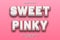 Sweet pinky editable text effect comic style