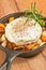 Sweet potato and turnip hash with turkey and egg, paleo diet