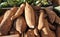 Sweet potatoes fruit vitamine freshness agriculture