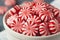 Sweet Red and White Peppermint Candy