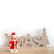 a sweet Santa Claus toy with space for your content