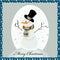 Sweet snowman greeting card