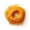 Sweet Spaghetti Noodles On White Background