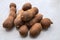 Sweet tamarind, exotic food in Asia