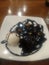 Sweet tooth, sizzling brownie with vanila icecream