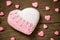 Sweet valentine cookie