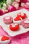 Sweet Valentine Petit Fours