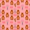 Sweet Valentines Present Seamless pattern