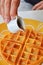 Sweet waffle