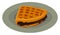 Sweet waffle, illustration, vector