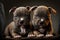 Sweet young Staffordshire Bull Terrier puppies